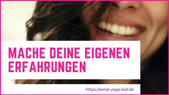 Aerial Yoga Erfahrung