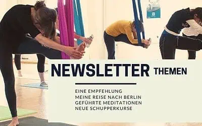 Aerial Yoga Schnupperkurse – die Zweite