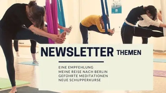 Aerial Yoga Schnupperkurse – die Zweite