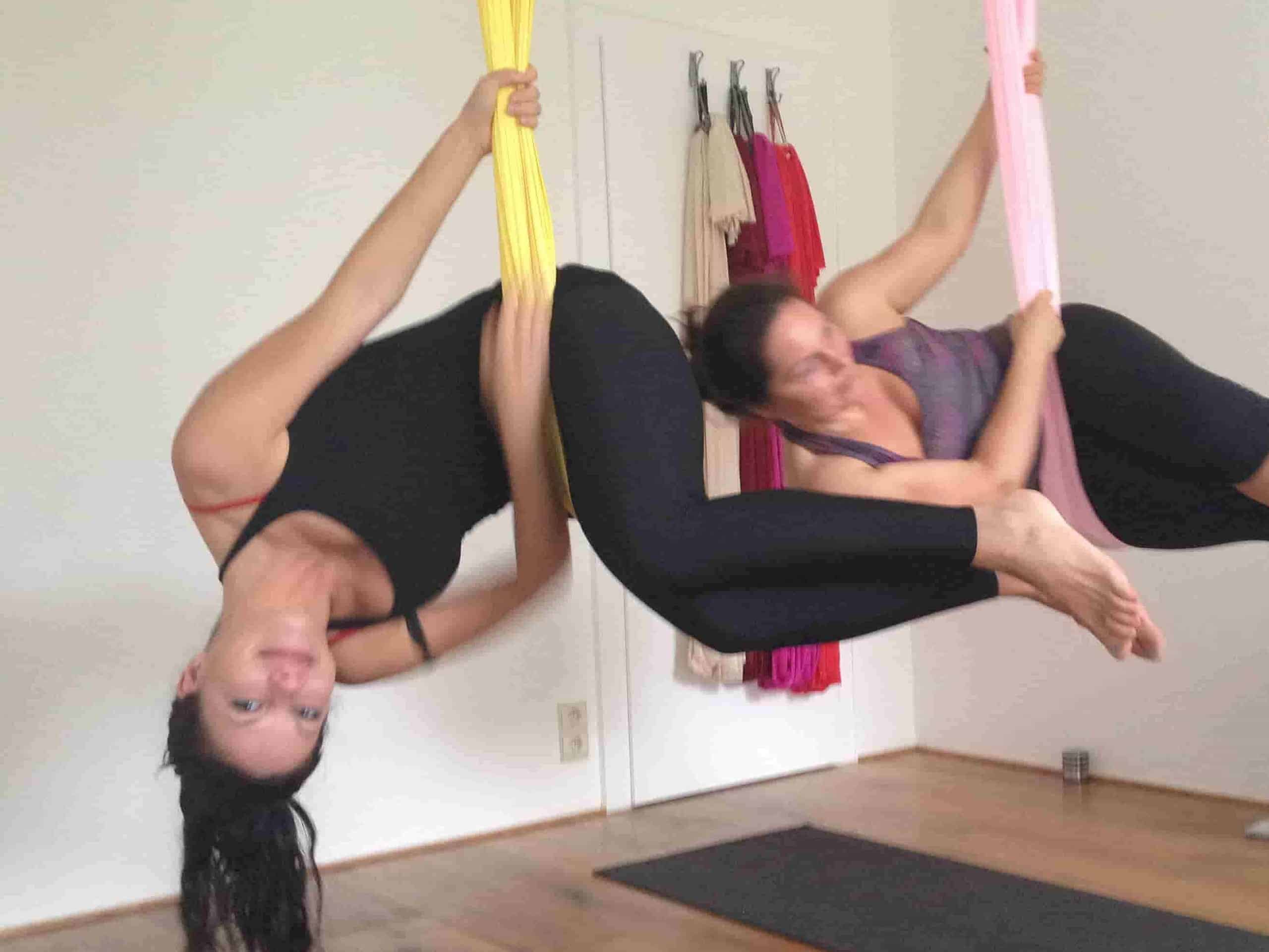 Aerial Yoga Ausbildung fortgeschritten
